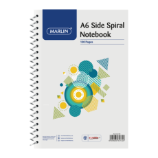 Marlin A6 Side Spiral Notebook